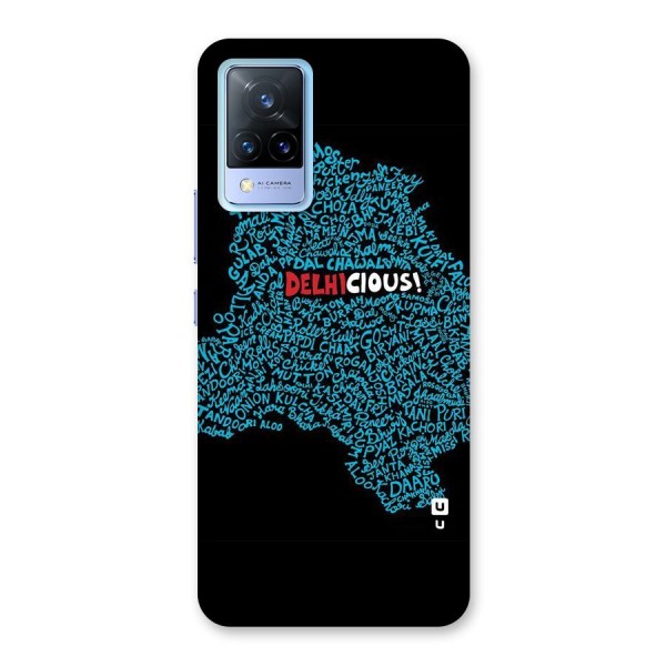 Delhicious Back Case for Vivo V21 5G