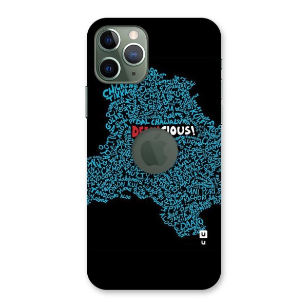 Delhicious Back Case for iPhone 11 Pro Logo  Cut