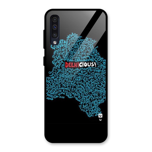 Delhicious Glass Back Case for Galaxy A50s