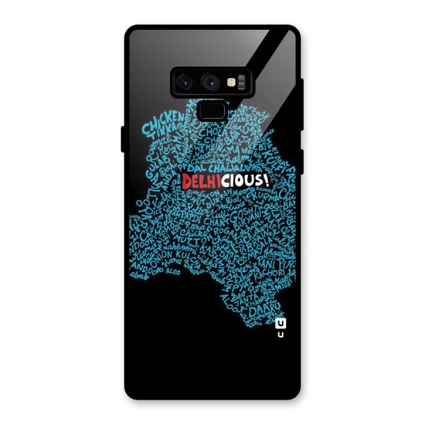 Delhicious Glass Back Case for Galaxy Note 9