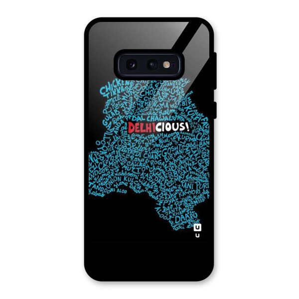 Delhicious Glass Back Case for Galaxy S10e