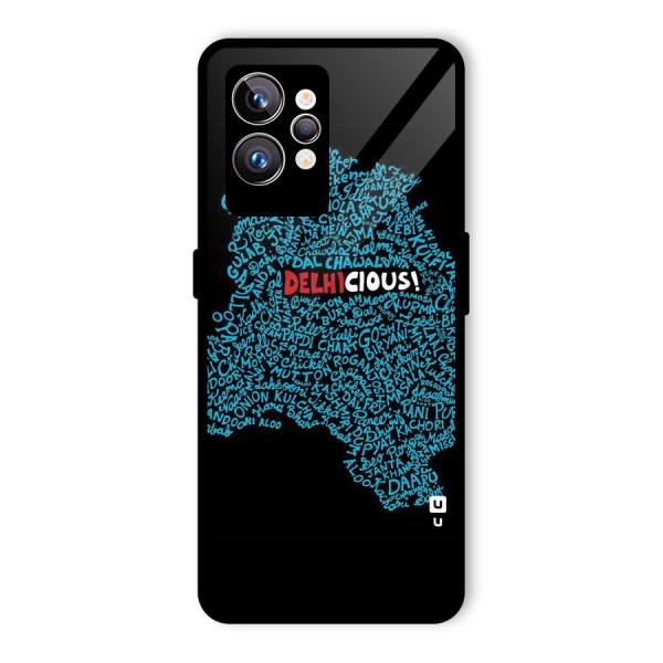 Delhicious Glass Back Case for Realme GT2 Pro