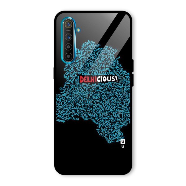 Delhicious Glass Back Case for Realme XT