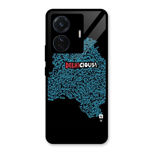 Delhicious Glass Back Case for Vivo T1 Pro