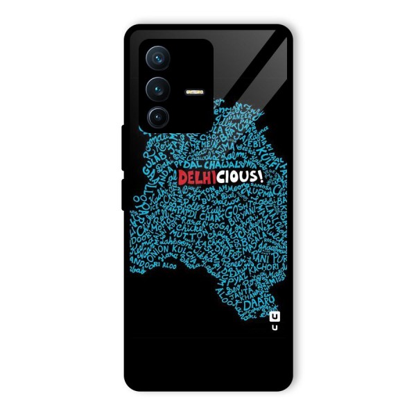 Delhicious Glass Back Case for Vivo V23 Pro