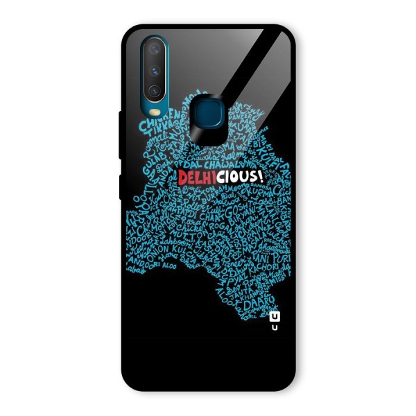 Delhicious Glass Back Case for Vivo Y17