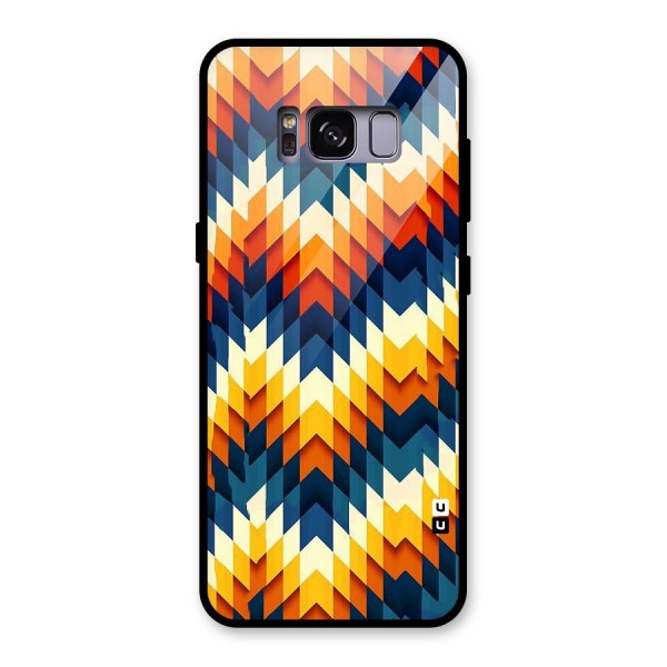 Delightful Design Glass Back Case for Galaxy S8