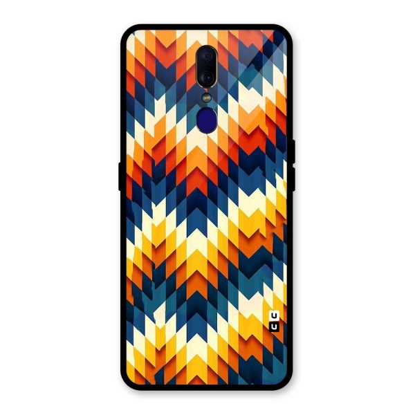 Delightful Design Glass Back Case for Oppo F11