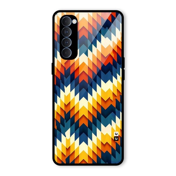 Delightful Design Glass Back Case for Oppo Reno4 Pro