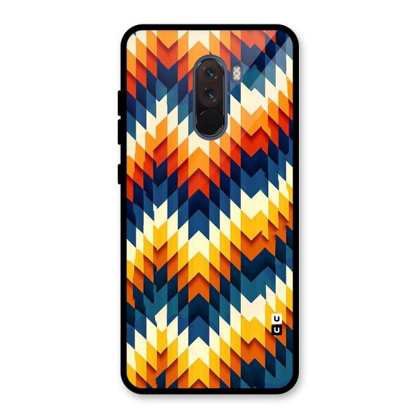 Delightful Design Glass Back Case for Poco F1