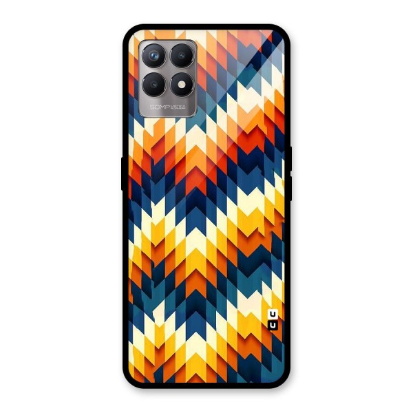 Delightful Design Glass Back Case for Realme 8i