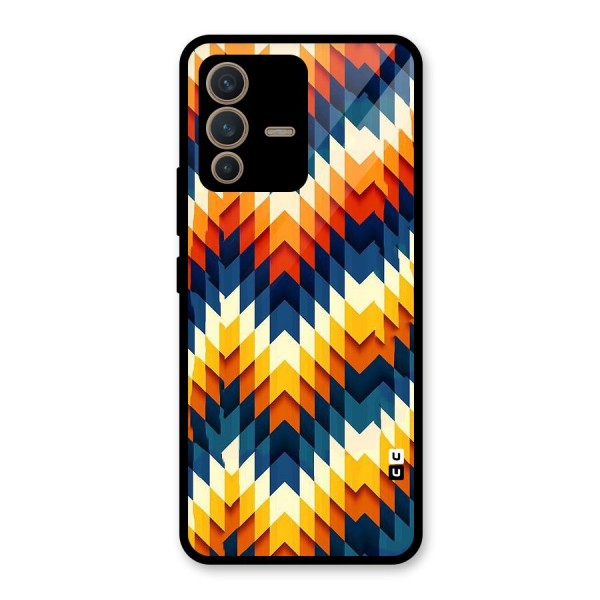 Delightful Design Glass Back Case for Vivo V23 5G