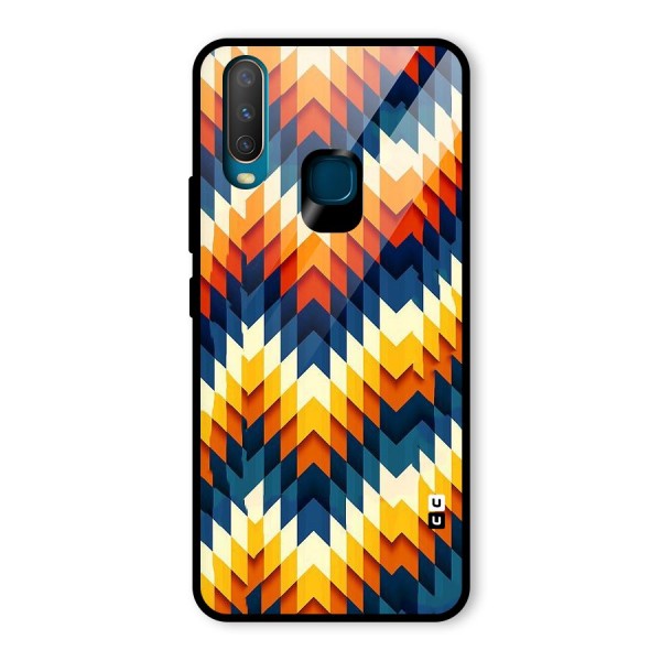 Delightful Design Glass Back Case for Vivo Y12