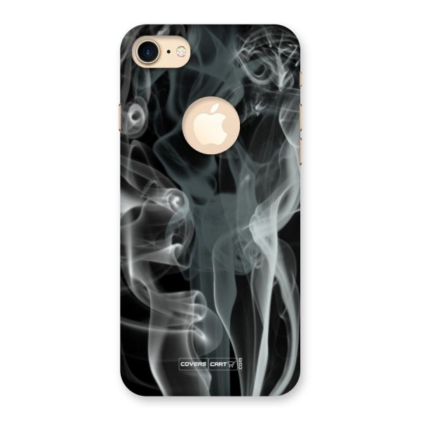 Dense Smoke Back Case for iPhone 8 Logo Cut