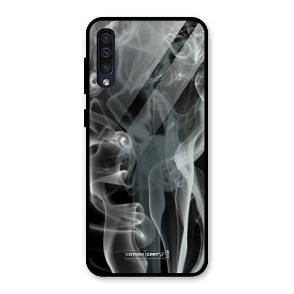 Dense Smoke Glass Back Case for Galaxy A30s