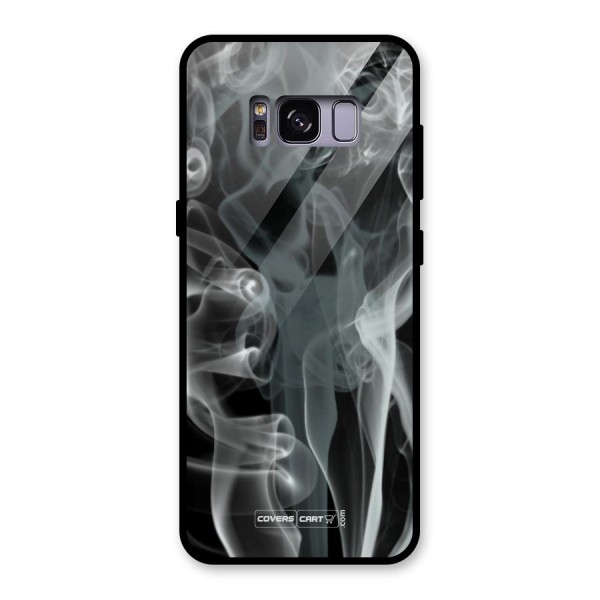 Dense Smoke Glass Back Case for Galaxy S8