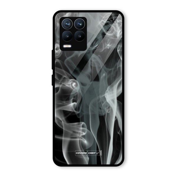 Dense Smoke Glass Back Case for Realme 8 Pro