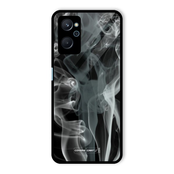 Dense Smoke Glass Back Case for Realme 9i