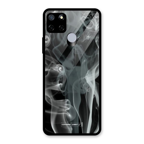 Dense Smoke Glass Back Case for Realme C15