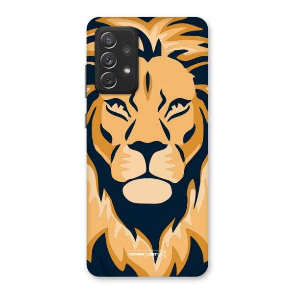 Designer Lion Back Case for Galaxy A72