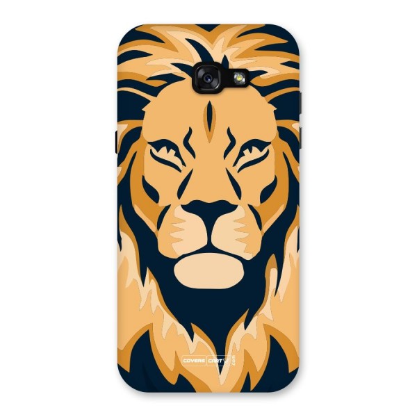 Designer Lion Back Case for Galaxy A7 (2017)