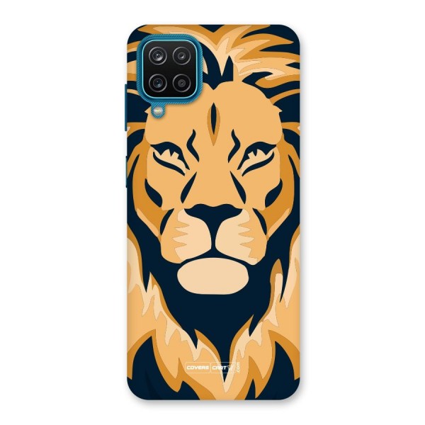 Designer Lion Back Case for Galaxy F12