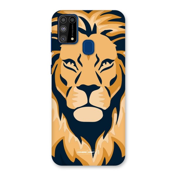 Designer Lion Back Case for Galaxy F41