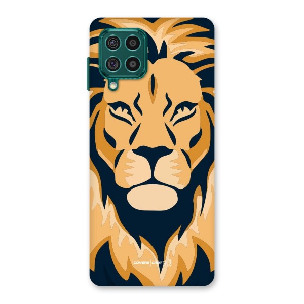 Designer Lion Back Case for Galaxy F62