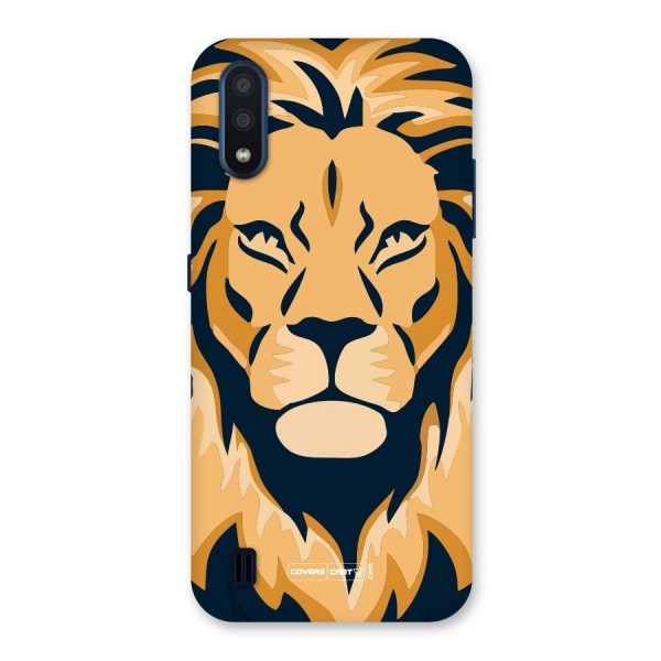 Designer Lion Back Case for Galaxy M01