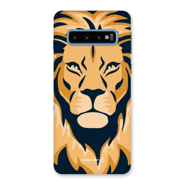 Designer Lion Back Case for Galaxy S10