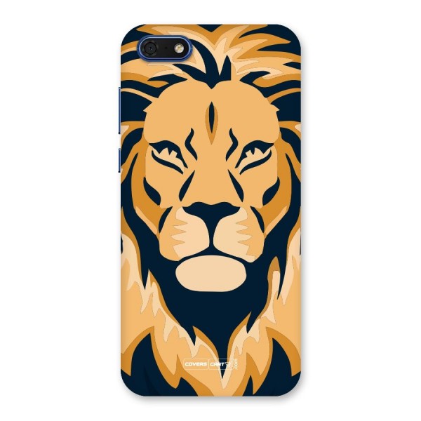 Designer Lion Back Case for Honor 7s