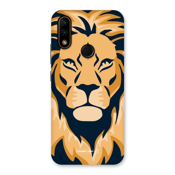 Designer Lion Back Case for Lenovo A6 Note