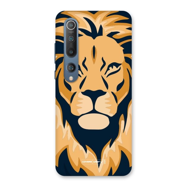 Designer Lion Back Case for Mi 10