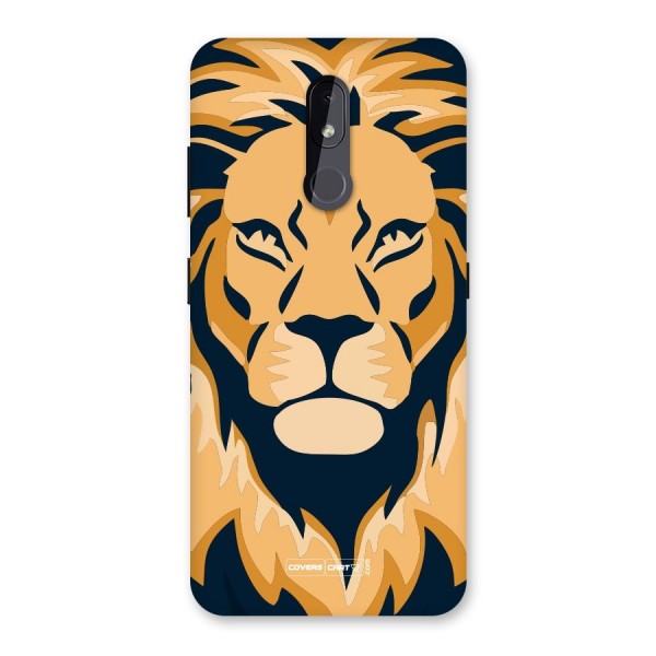 Designer Lion Back Case for Nokia 3.2