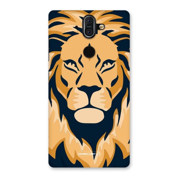 Designer Lion Back Case for Nokia 8 Sirocco