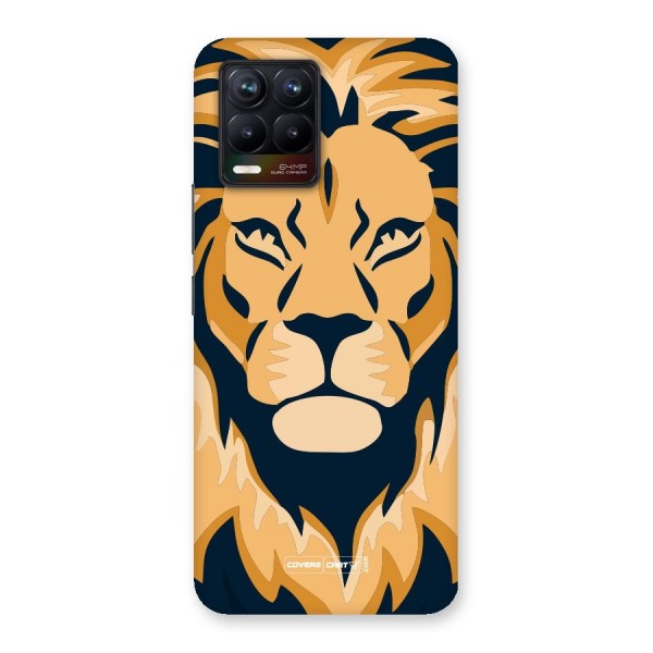 Designer Lion Back Case for Realme 8