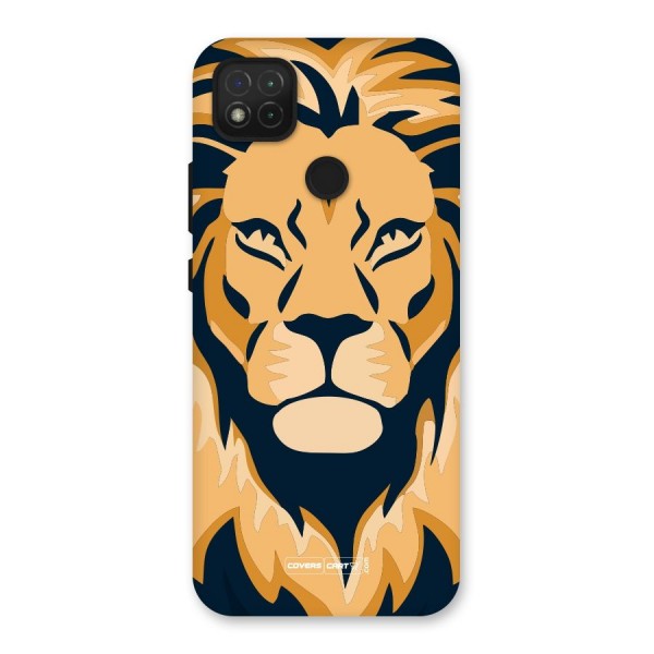 Designer Lion Back Case for Redmi 9C