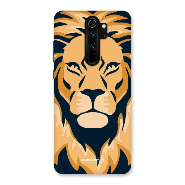 Designer Lion Back Case for Redmi Note 8 Pro