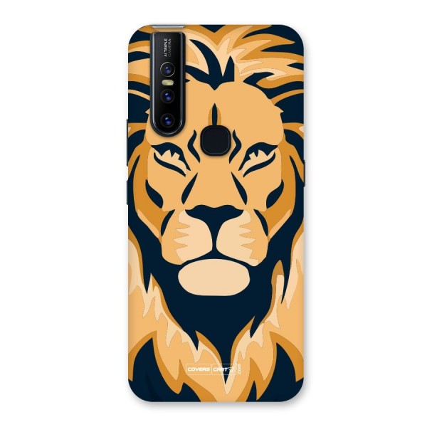 Designer Lion Back Case for Vivo V15