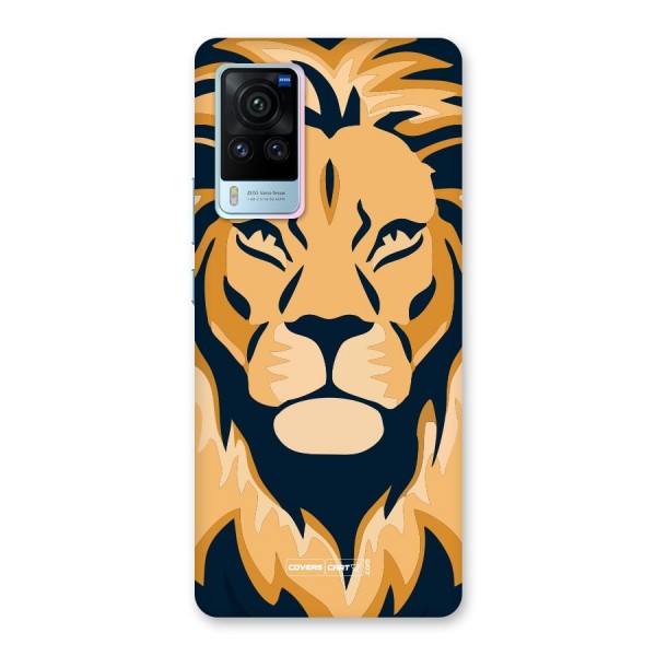 Designer Lion Back Case for Vivo X60 Pro