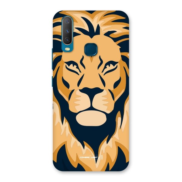 Designer Lion Back Case for Vivo Y15