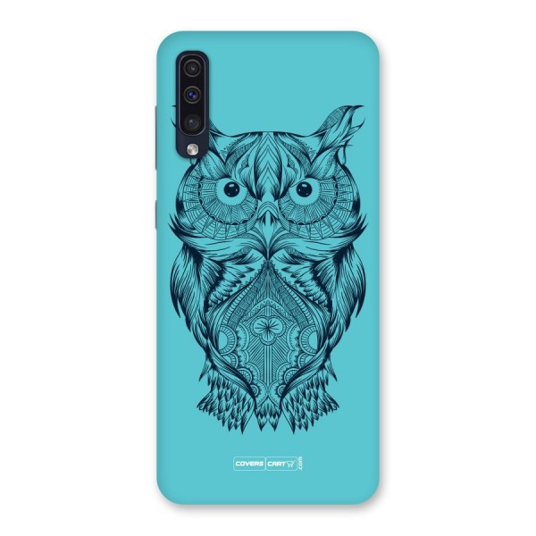 Designer Owl Back Case for Galaxy A50