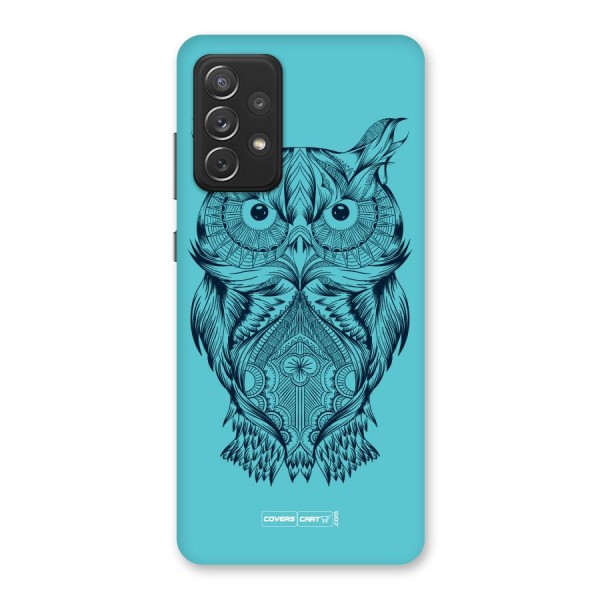 Designer Owl Back Case for Galaxy A72