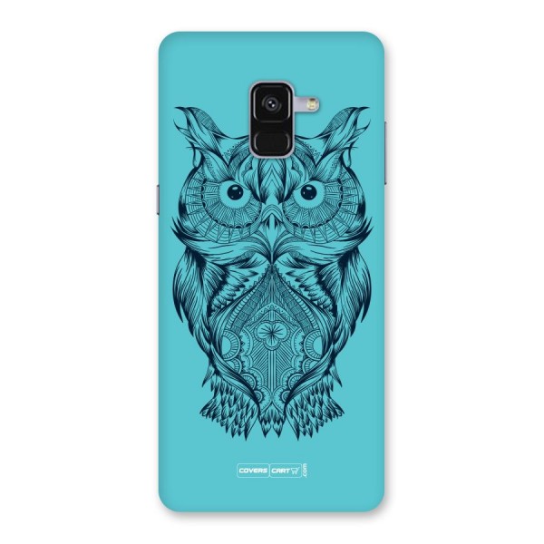 Designer Owl Back Case for Galaxy A8 Plus