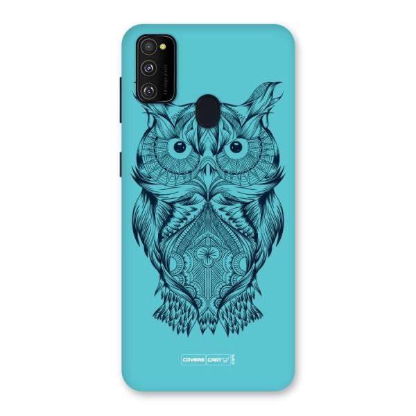 Designer Owl Back Case for Galaxy M21