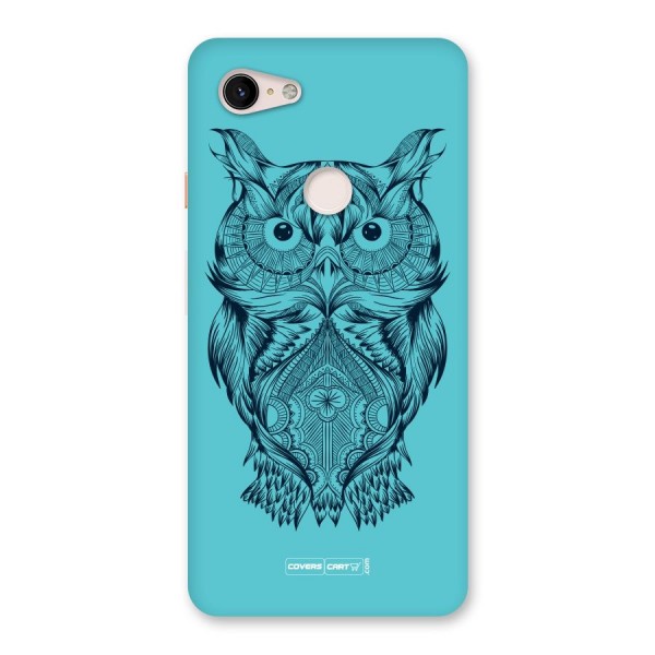 Designer Owl Back Case for Google Pixel 3 XL