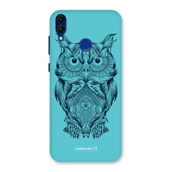 Designer Owl Back Case for Honor 8C