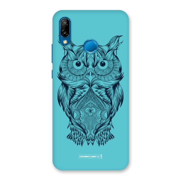 Designer Owl Back Case for Huawei P20 Lite