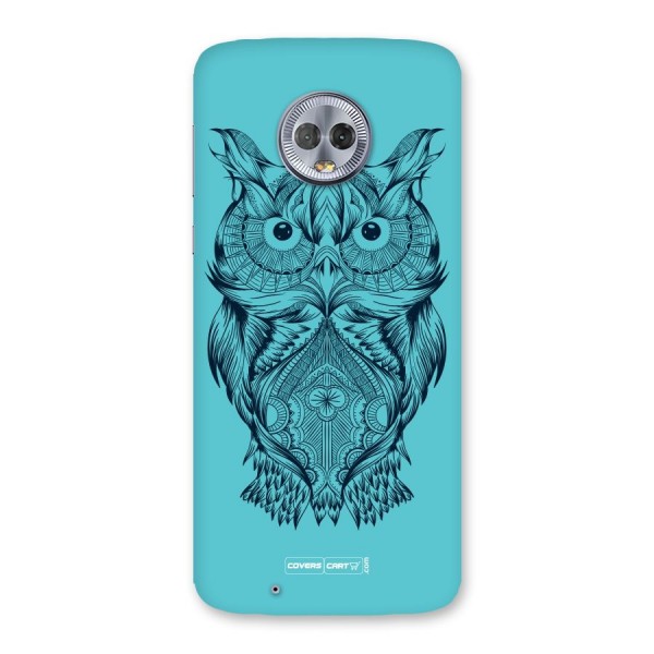 Designer Owl Back Case for Moto G6