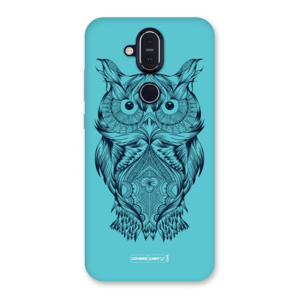 Designer Owl Back Case for Nokia 8.1